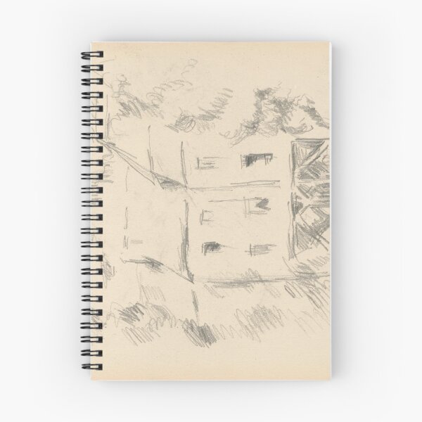 Item preview, The Mill by Paul Cézanne: Architectural Sketch Fine Art Poster designed and sold by artofuniverse.