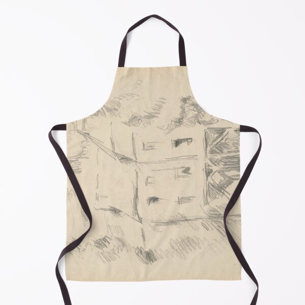 Item preview, The Mill by Paul Cézanne: Architectural Sketch Fine Art Poster designed and sold by artofuniverse.