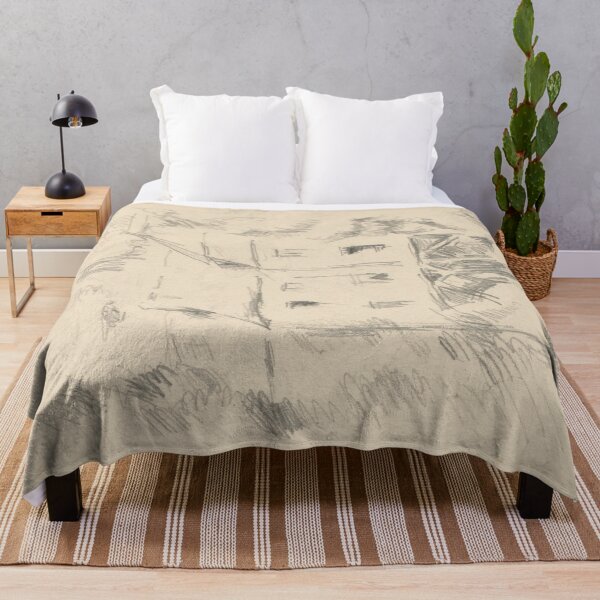 Item preview, The Mill by Paul Cézanne: Architectural Sketch Fine Art Poster designed and sold by artofuniverse.