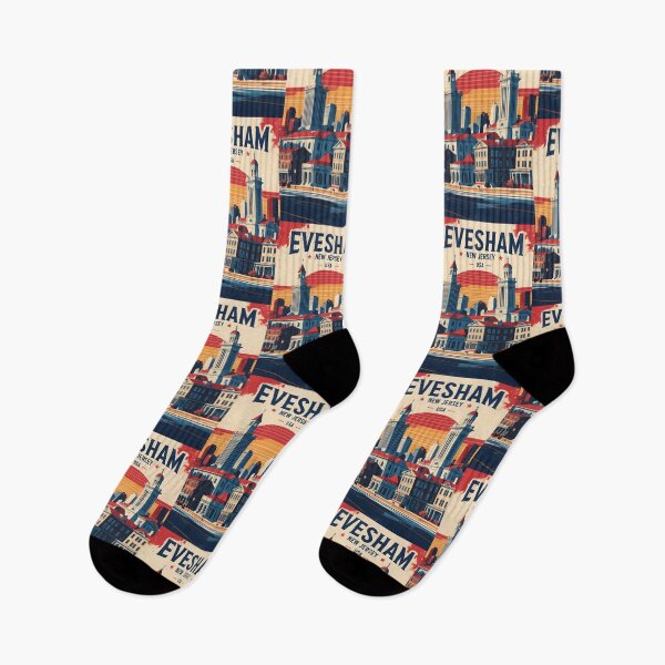 Item preview, Evesham New Jersey 1950s USA Vintage Travel Tourism designed and sold by TravelersGems.