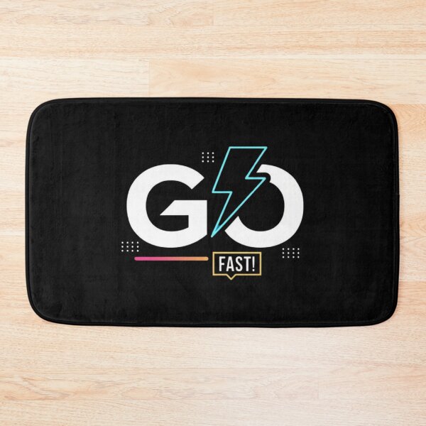 Item preview, Go Fast – Bold Lightning Speed Graphic Design designed and sold by Dogandesighn.
