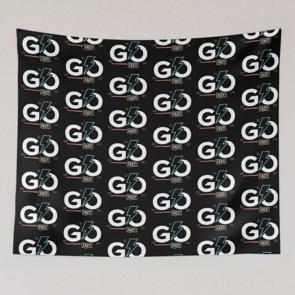 Item preview, Go Fast – Bold Lightning Speed Graphic Design designed and sold by Dogandesighn.