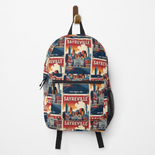 Item preview, Sayreville New Jersey 1950s USA Vintage Travel Tourism designed and sold by TravelersGems.