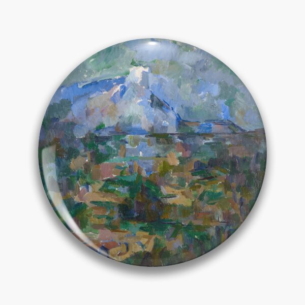 Item preview, The Mont Sainte Victoire Seen From Les Lauves by Paul Cézanne: Post Impressionist Print designed and sold by artofuniverse.