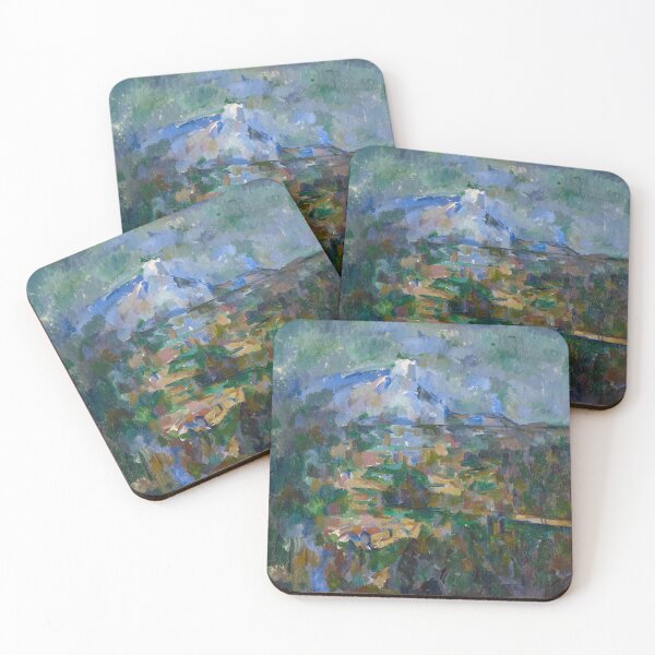 Item preview, The Mont Sainte Victoire Seen From Les Lauves by Paul Cézanne: Post Impressionist Print designed and sold by artofuniverse.