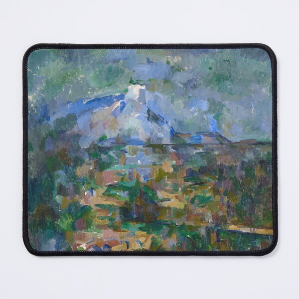 Item preview, The Mont Sainte Victoire Seen From Les Lauves by Paul Cézanne: Post Impressionist Print designed and sold by artofuniverse.