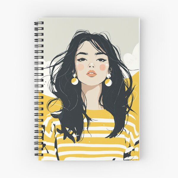 Item preview, The Pastel Stripe Portrait designed and sold by Retro Type.