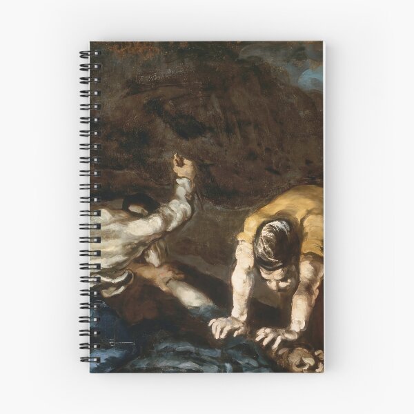 Item preview, The Murder by Paul Cézanne: Dramatic Post Impressionist Fine Art Poster designed and sold by artofuniverse.