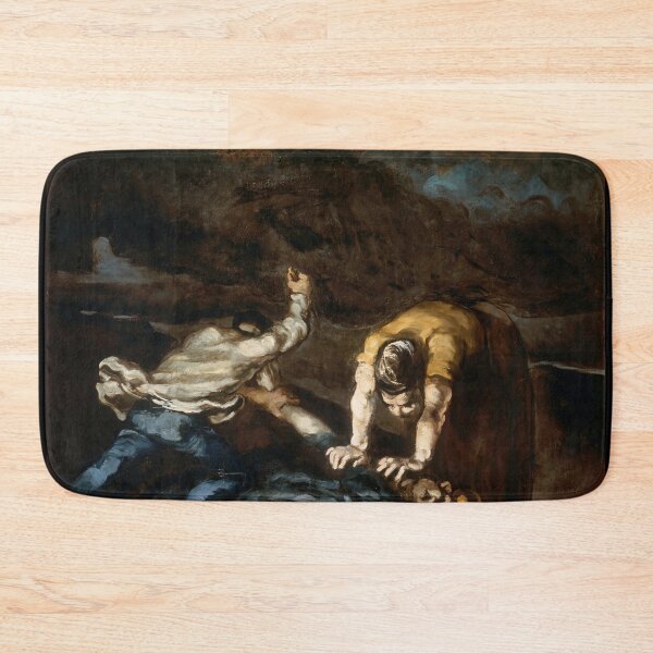 Item preview, The Murder by Paul Cézanne: Dramatic Post Impressionist Fine Art Poster designed and sold by artofuniverse.