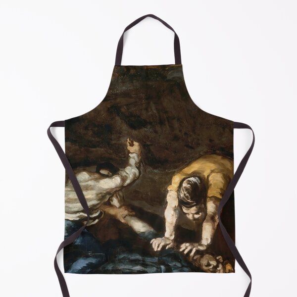 Item preview, The Murder by Paul Cézanne: Dramatic Post Impressionist Fine Art Poster designed and sold by artofuniverse.