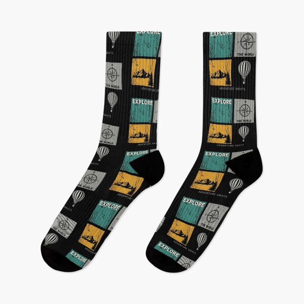 Item preview, Adventure Awaits – Explore the World Travel Design designed and sold by Dogandesighn.