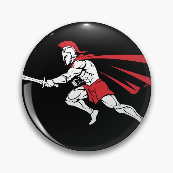 Item preview, Spartan Attack Sword Mascot Spartan Dash designed and sold by PixelStudioBe.