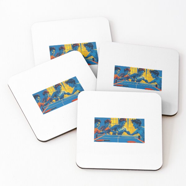 Item preview, Pop Art Vibtant Table Tennis Fun Sport T-Shirt  designed and sold by OhMyPingCo.