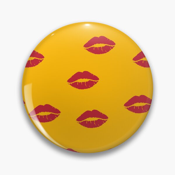 Item preview, Yellow Lip Kiss – Cute Aesthetic Phone Case designed and sold by SumeetCreativeArt.