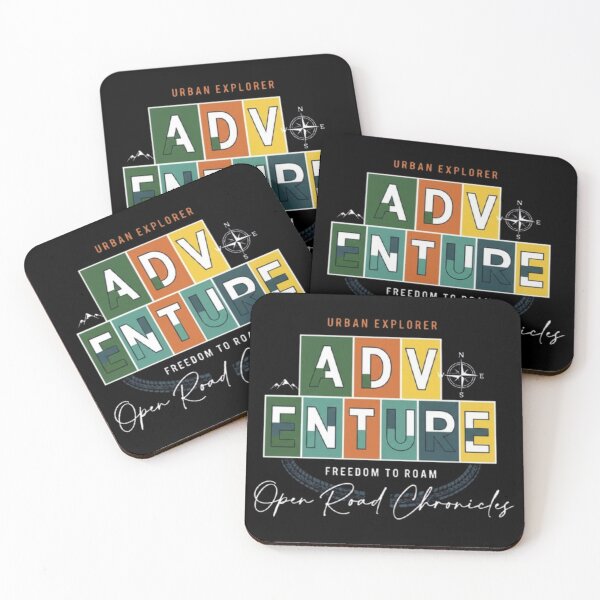 Item preview, Urban Explorer – Adventure Typography Travel Design designed and sold by Dogandesighn.