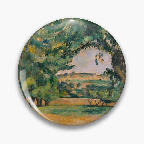 Item preview, The Neighborhood of Jas De Bouffan by Paul Cézanne: Tranquil Landscape Poster designed and sold by artofuniverse.