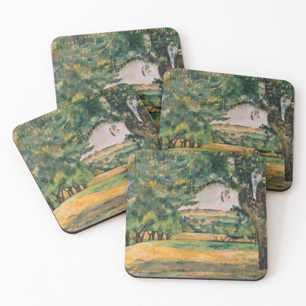 Item preview, The Neighborhood of Jas De Bouffan by Paul Cézanne: Tranquil Landscape Poster designed and sold by artofuniverse.