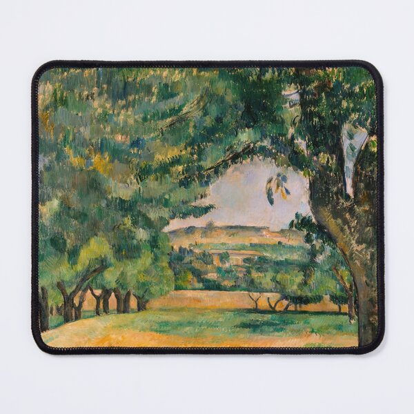 Item preview, The Neighborhood of Jas De Bouffan by Paul Cézanne: Tranquil Landscape Poster designed and sold by artofuniverse.