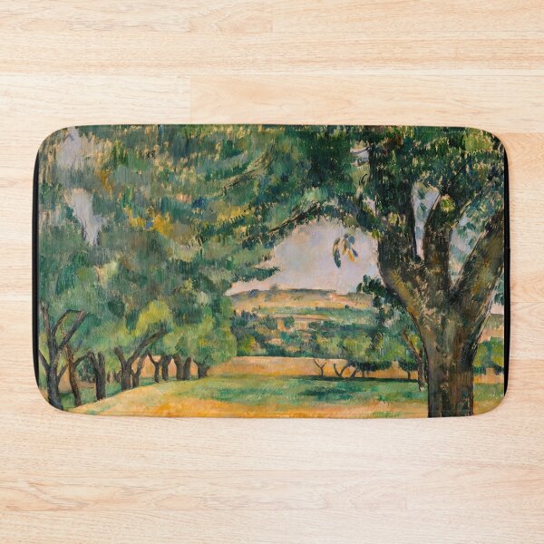 Item preview, The Neighborhood of Jas De Bouffan by Paul Cézanne: Tranquil Landscape Poster designed and sold by artofuniverse.