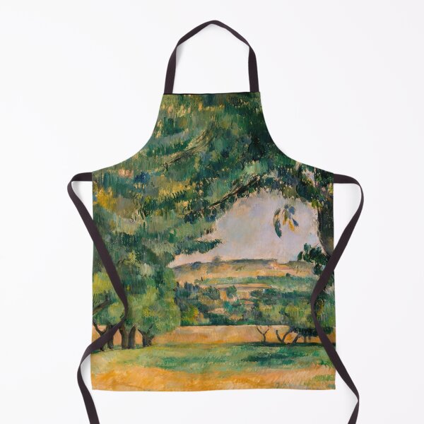 Item preview, The Neighborhood of Jas De Bouffan by Paul Cézanne: Tranquil Landscape Poster designed and sold by artofuniverse.