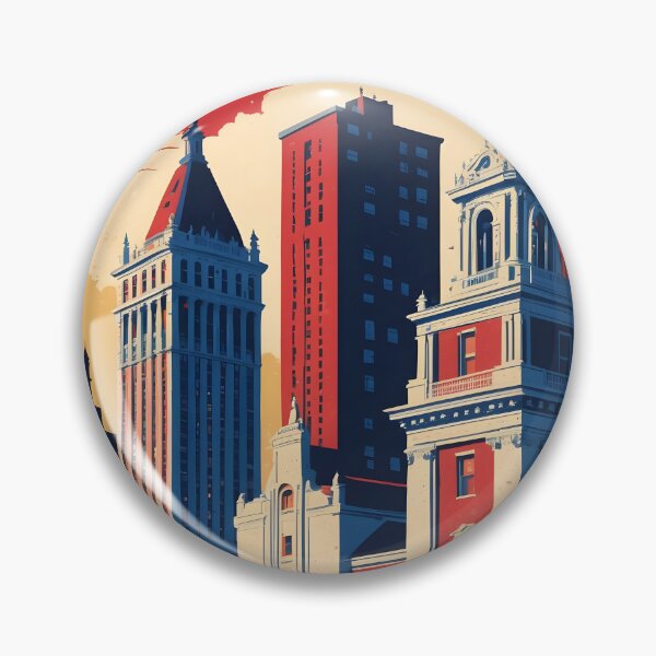 Item preview, Hackensack New Jersey 1950s USA Vintage Travel Tourism designed and sold by TravelersGems.