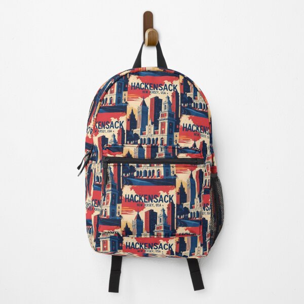 Item preview, Hackensack New Jersey 1950s USA Vintage Travel Tourism designed and sold by TravelersGems.