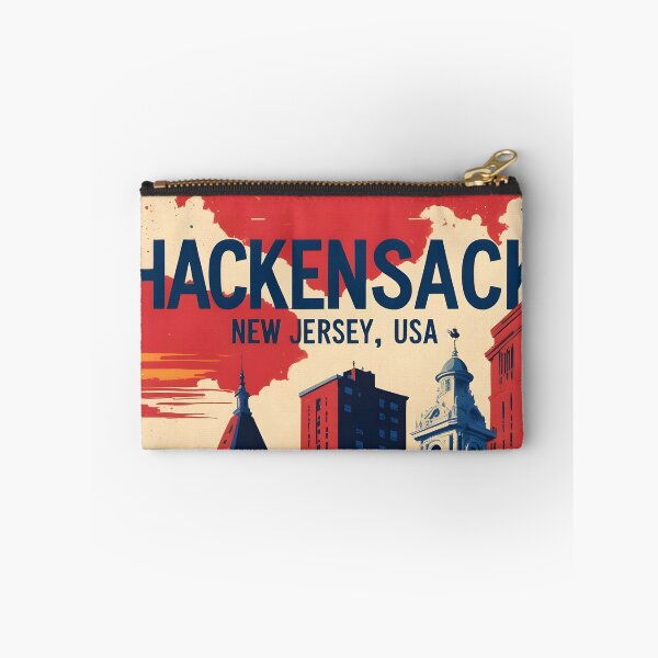 Item preview, Hackensack New Jersey 1950s USA Vintage Travel Tourism designed and sold by TravelersGems.