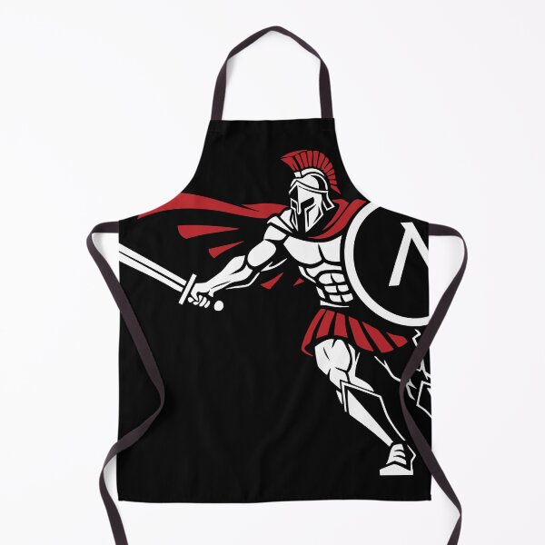 Item preview, Spartan Attack Sword Shield Mascot Spartan designed and sold by PixelStudioBe.