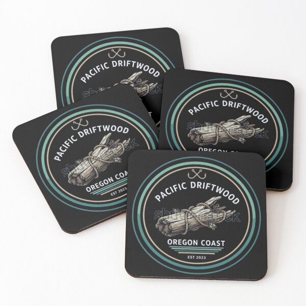 Item preview, Pacific Driftwood – Oregon Coast Nautical Logo Design designed and sold by Dogandesighn.
