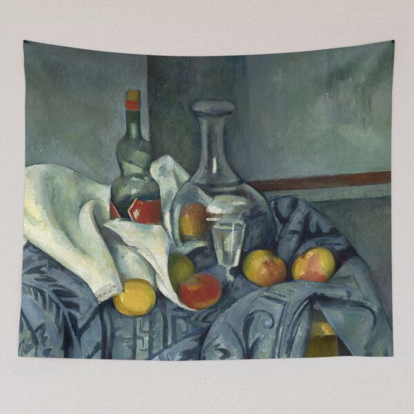 Item preview, The Peppermint Bottle by Paul Cézanne: Post Impressionist Still Life Poster designed and sold by artofuniverse.