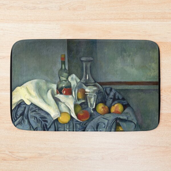 Item preview, The Peppermint Bottle by Paul Cézanne: Post Impressionist Still Life Poster designed and sold by artofuniverse.