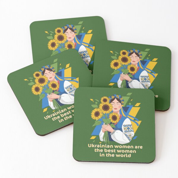 Item preview, Ukrainian Woman with Sunflowers - Traditional Vyshyvanka Art designed and sold by Valeriia_Isaieva.