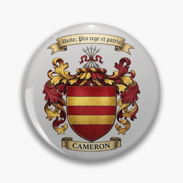 Item preview, The Cameron Family Coat of Arms designed and sold by BagTown Clans.