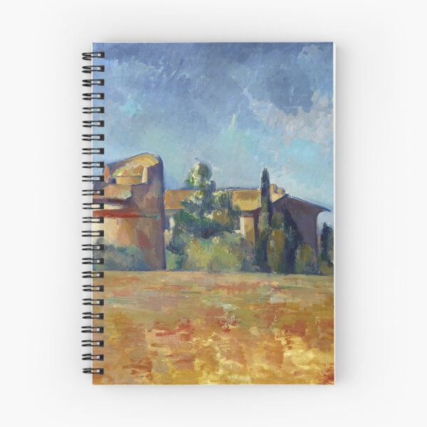 Item preview, The Pigeon House of Bellevue by Paul Cézanne: Post Impressionist Landscape Poster designed and sold by artofuniverse.