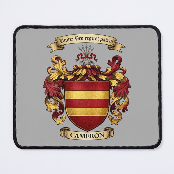 Item preview, The Cameron Family Coat of Arms designed and sold by BagTown Clans.