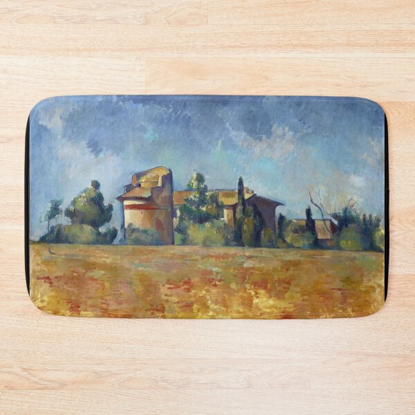 Item preview, The Pigeon House of Bellevue by Paul Cézanne: Post Impressionist Landscape Poster designed and sold by artofuniverse.