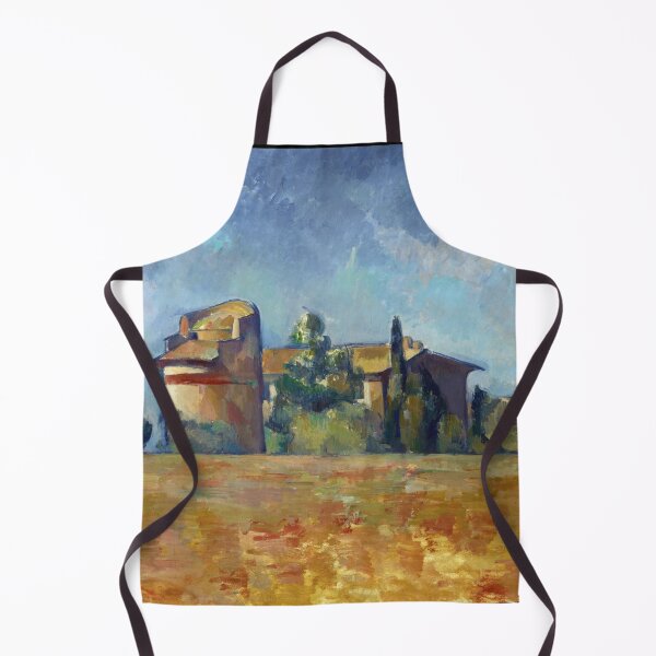 Item preview, The Pigeon House of Bellevue by Paul Cézanne: Post Impressionist Landscape Poster designed and sold by artofuniverse.