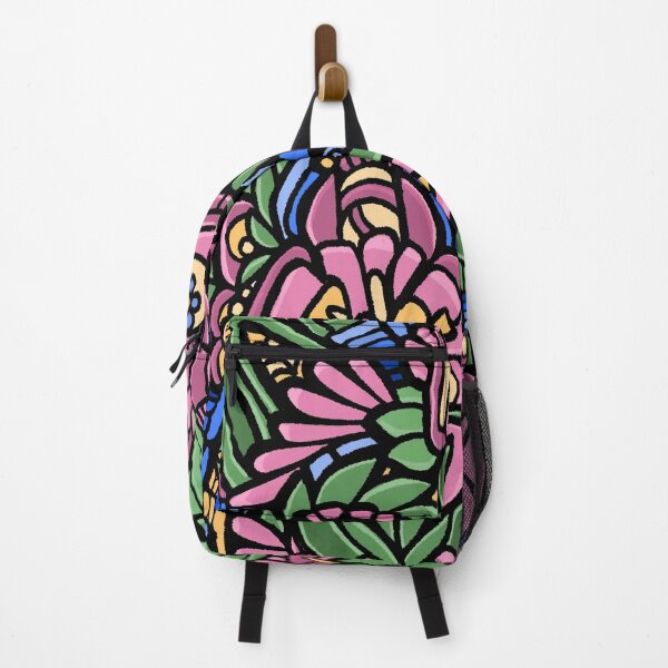 Aperçu de l'œuvre fleurs roses printanières créée et vendue par Wicked Cricket.