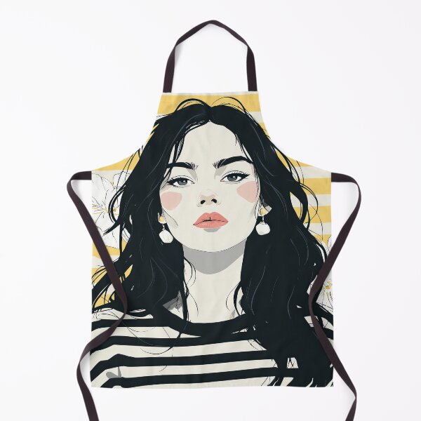 Item preview, Minimalist Maiden in Yellow designed and sold by Retro Type.