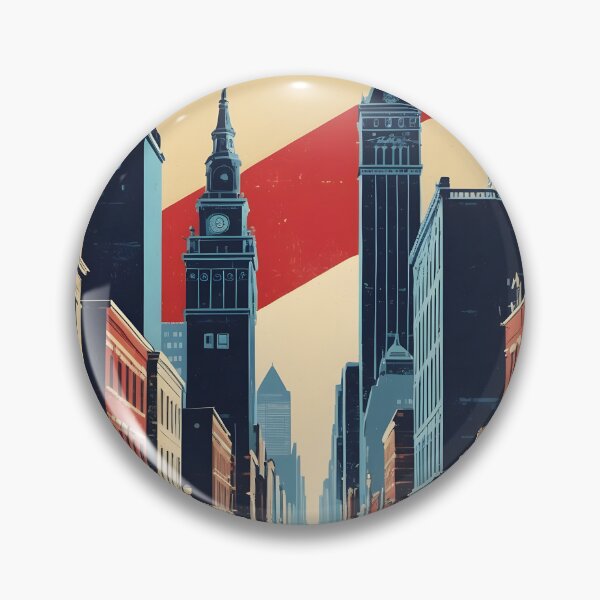 Item preview, Hamilton New Jersey 1950s USA Vintage Travel Tourism designed and sold by TravelersGems.