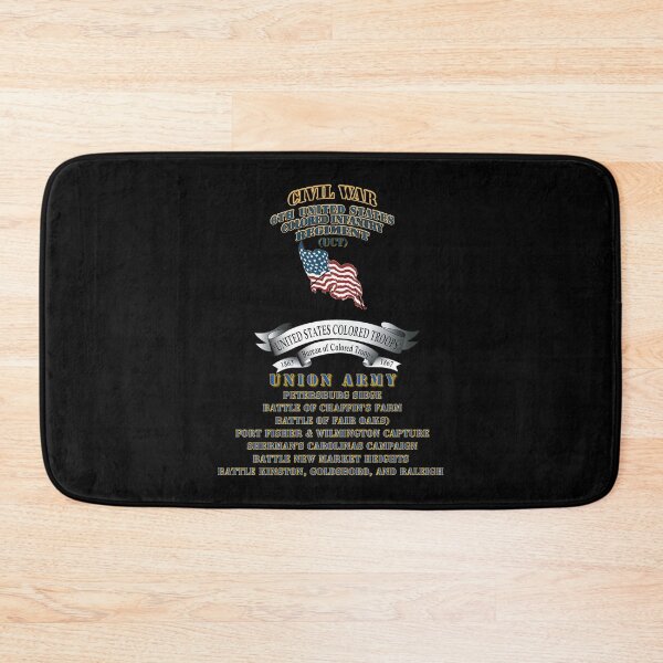 Item preview, Civil War - 6th United States Colored Infantry Regiment with USCT Bureau Banner - USA X 300 designed and sold by Military Insignia Products.