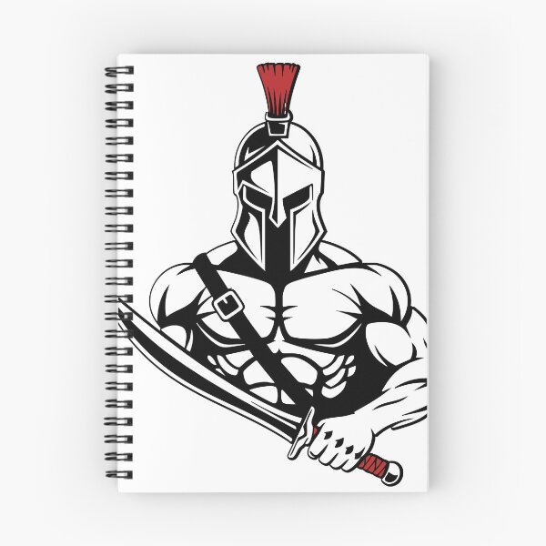 Item preview, Mascota de la espada del gladiador espartano Gimnasio espartano designed and sold by PixelStudioBe.