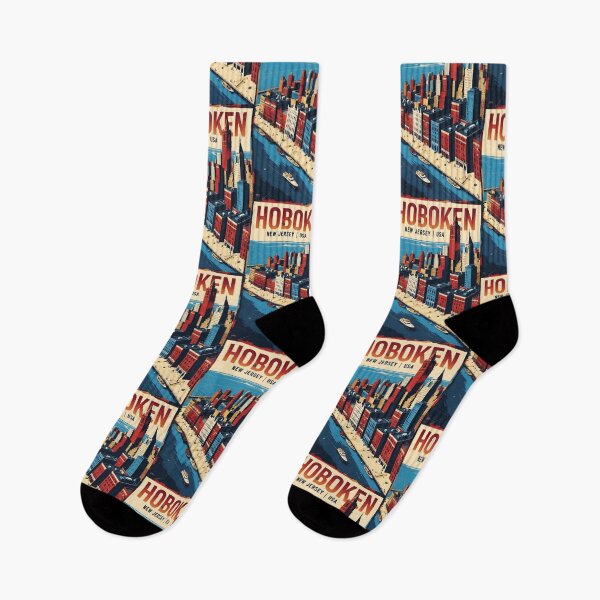 Item preview, Hoboken New Jersey 1950s USA Vintage Travel Tourism designed and sold by TravelersGems.