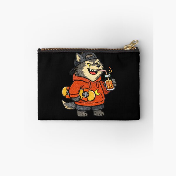 Item preview, Skater Werewolf – Funny Halloween Werewolf Skateboard Mascot designed and sold by ColorSplash123.