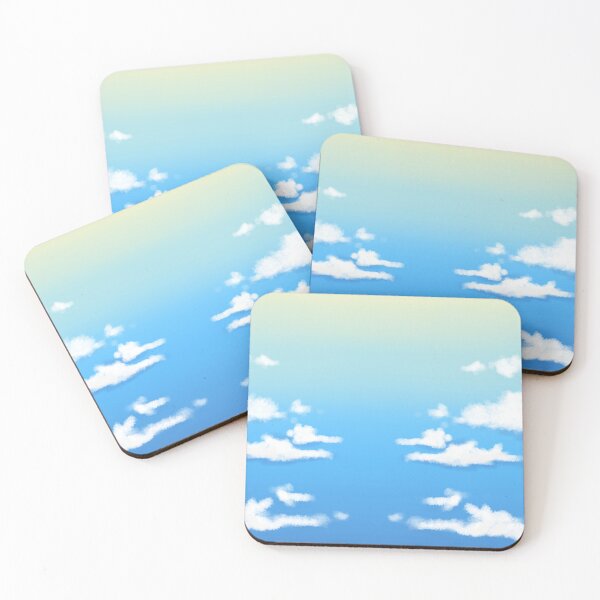 Item preview, Nine clouds world sticker designed and sold by DesignPMG.