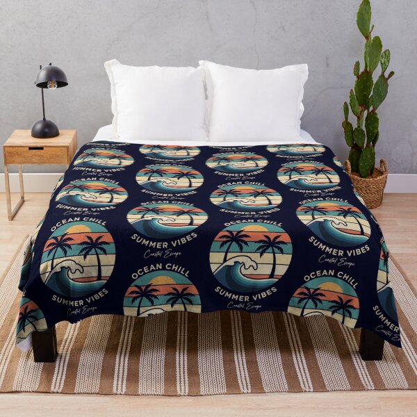 Item preview, Summer Vibes – Tropical Sunset Wave Design designed and sold by Dogandesighn.