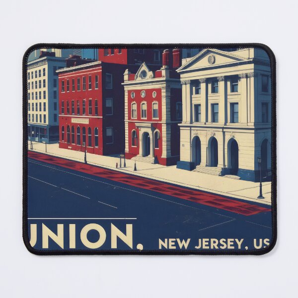 Item preview, Union New Jersey 1950s USA Vintage Travel Tourism designed and sold by TravelersGems.