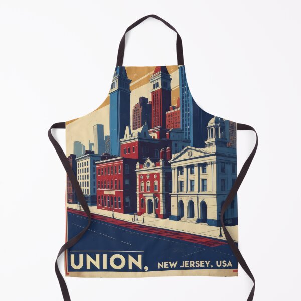 Item preview, Union New Jersey 1950s USA Vintage Travel Tourism designed and sold by TravelersGems.