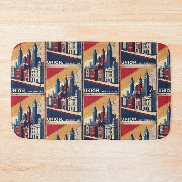 Item preview, Union New Jersey 1950s USA Vintage Travel Tourism designed and sold by TravelersGems.