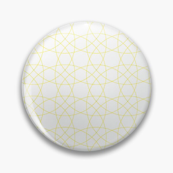 Item preview, Yellow Abstract Interlaced Geometric Waves Pattern designed and sold by SurfaceLab.